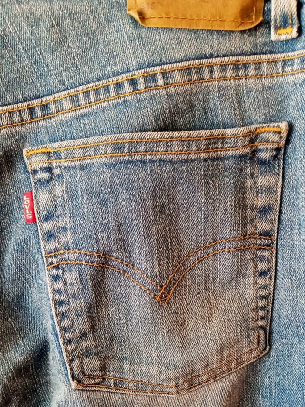 Levi Strauss & Co 515 Bootcut Jeans Women's Blue Medium Wash Stretch Denim 12M - Picture 7 of 15